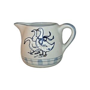 Vintage Louisville Stoneware Gaggle Geese Small Pitcher